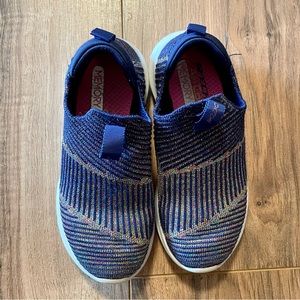 Sketchers Air Cool Slip On Shoes Toddler Girls Size 11